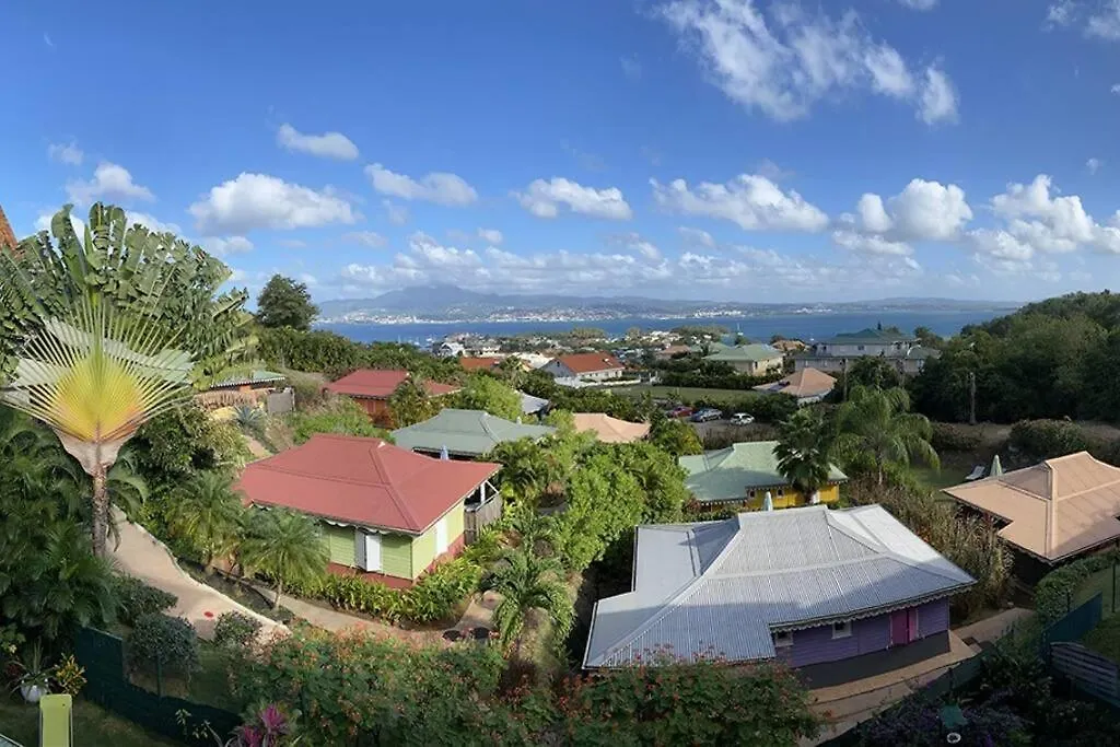 Apartment Kalypsa, Superbe T3, Magnifique Vue Mer, Proche Plage Les Trois-Ilets